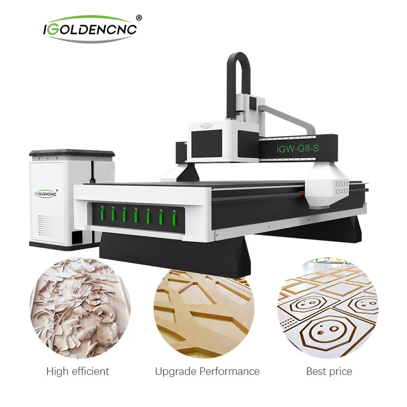 4ft X 8ft Cnc Router 1325 3 Axis 3d Wood Carving Cutting Cnc Machine Woodworking for Wood Furniture Carving