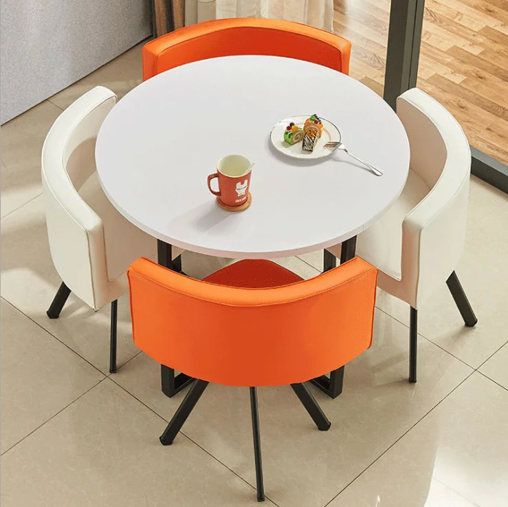 Оптовая продажа, Современная дизайнерская мебель для ресторана TPZ1361, обеденные стулья и столы, металлические ножки, журнальный столик