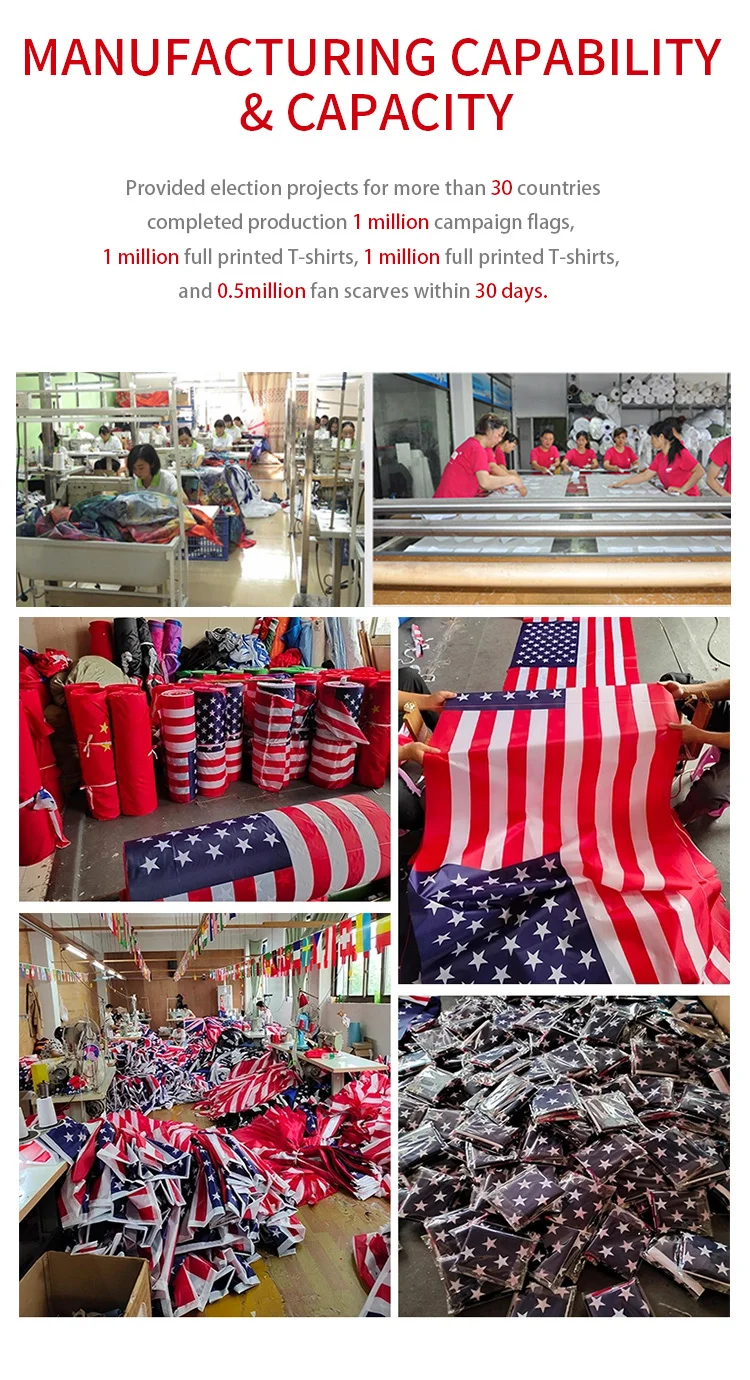 Gahumi Election Promotional Items Manufacturer Custom Angola Flag Banners for Campaign