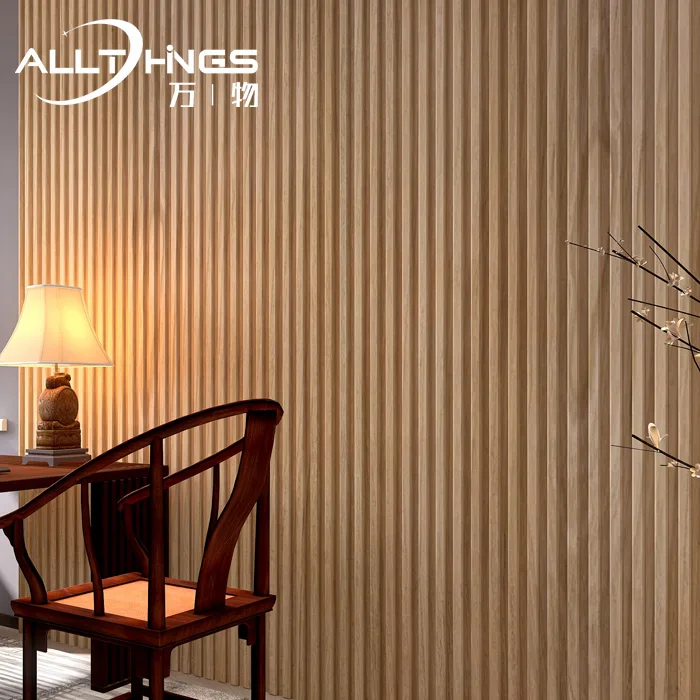 Great Wall Board Innen geriffelte PVC Vinyl Abstellgleis Bambus Haus Wand  paneel Stilvolle Bretter fr den Innenbereich