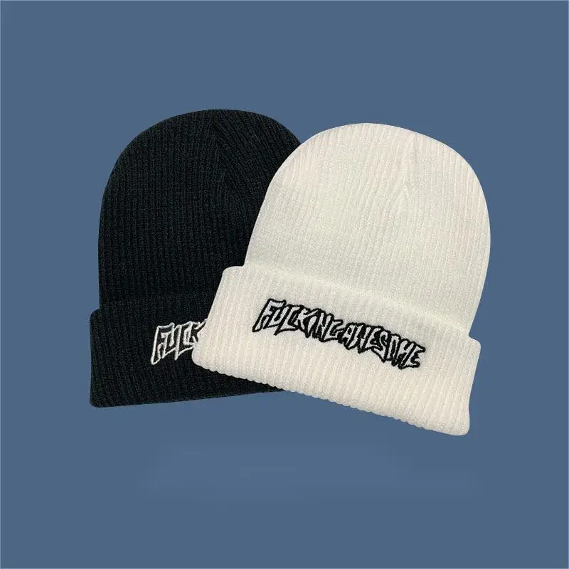 Trending 2026 Wholesale Custom Plain Warm Unisex Rib Beanies Knit Embroidery Beanie Hat