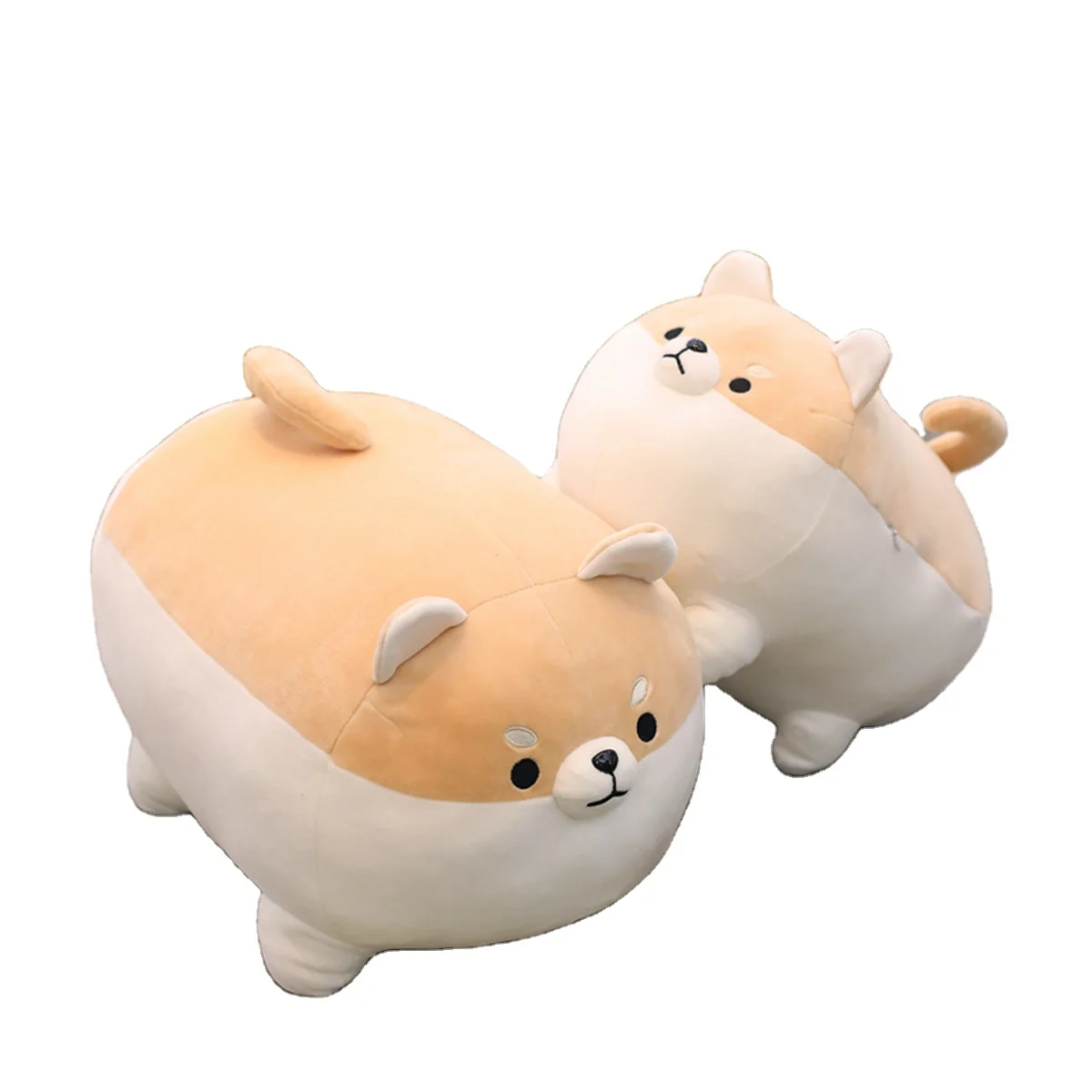 40cm Kawaii Fat Shiba Inu Pig Plush Toy Stuffed Soft Animal Cartoon Pillow Y-T 