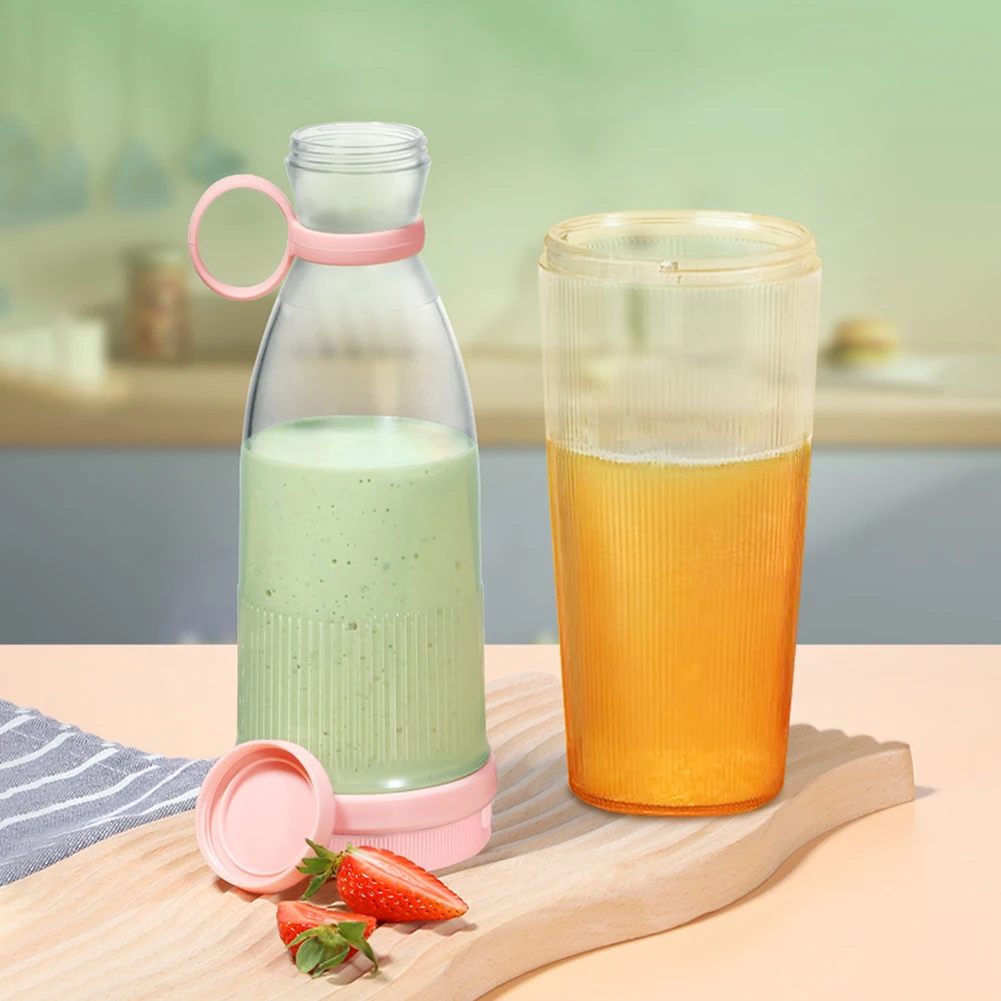 In Stock Smart Mini Juicer Bottles 380ML USB Rechargeable Portable Mini Electric Fresh Juicer Blender