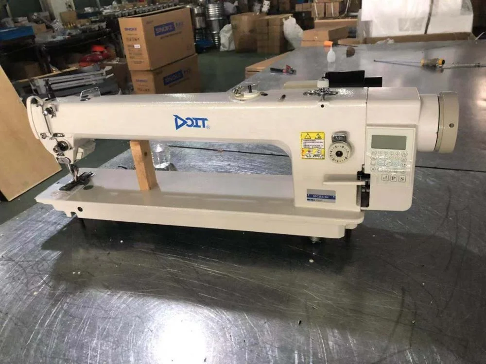 DT 0356-D4 Direct Drive Computerized Long Arm Lockstitch Sewing Machine Heavy Duty for Leather