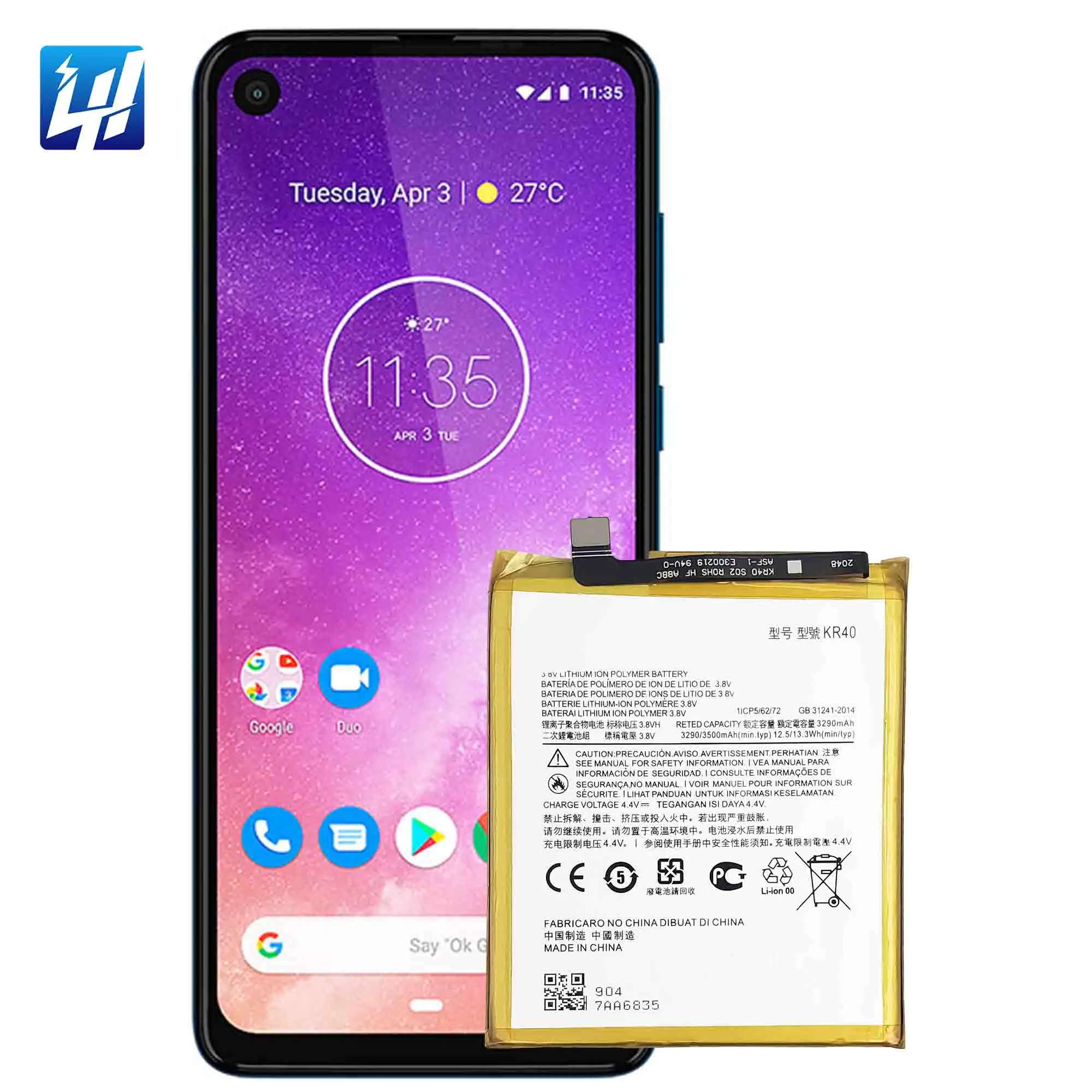Batería Para Motorola Moto E6 Plus KC40 - DIGITOSHOP