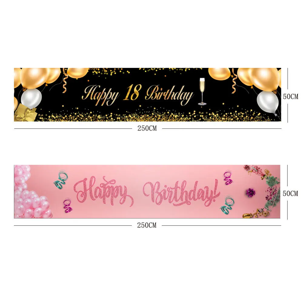 Cartel Para Decoración De Fiesta Para Niños,Cartel De Pared De Feliz  Cumpleaños Con Globo De Cumpleaños Y Banner,Venta Al Por Mayor - Buy Feliz  18th Cumpleaños,Banner De Cumpleaños Feliz,Feliz 18th Cumpleaños Tapiz
