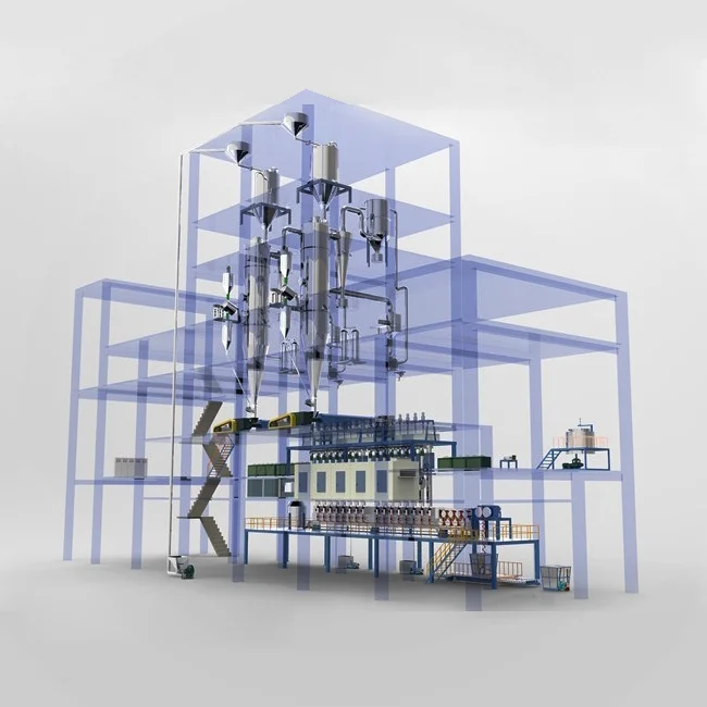 Zhangjiagang LANGMA Viscose Staple Spinning Machine Viscose Rayon Spinning Production Line for Sale