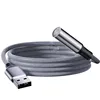 USB negro a 3,5 mm 1 metro