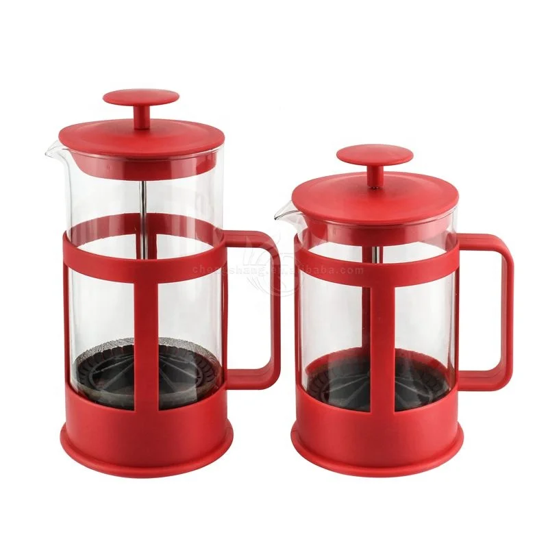 red french press