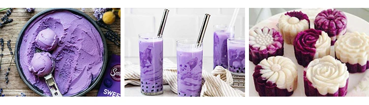 Pincredit Customized Private Label 100% Pure Organic UBE Powder Bulk Price Purple Yam Powder