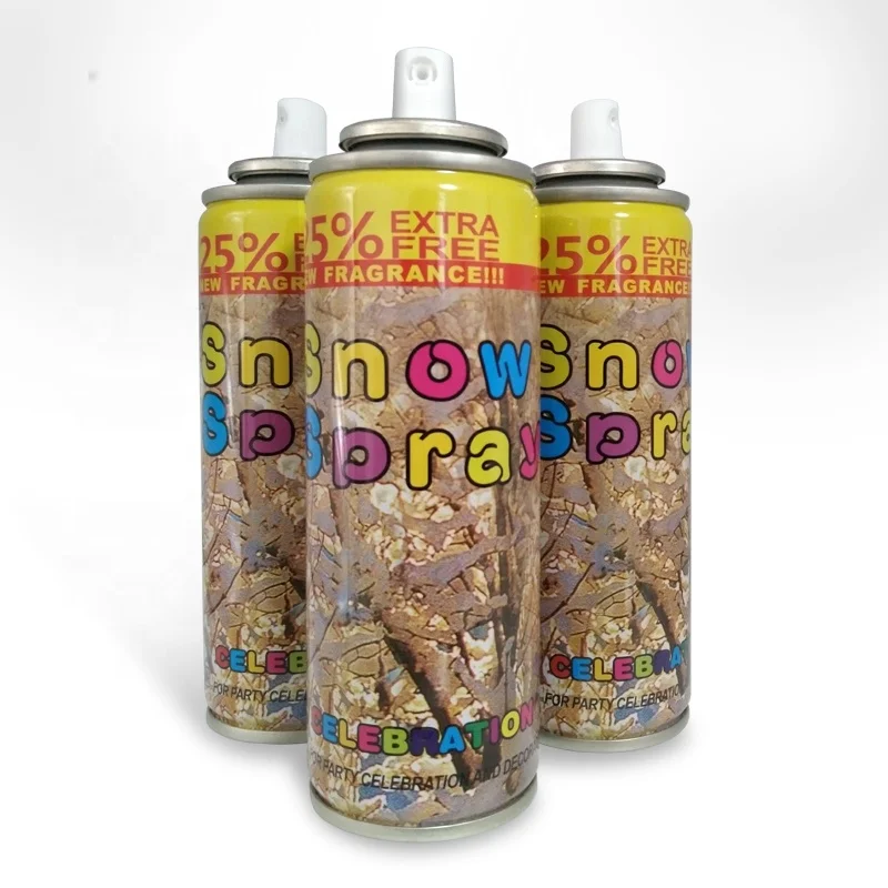 Праздничный спрей для снега Тайвань снежный