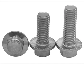 Bulloni A Flangia Grado 8 100 Bulloni A Flangia Esagonale 5/16-18x1-1/2 Grado 8 - Viti Per Telaio In Acciaio Flange Bolt Acciaio Nero Ossido