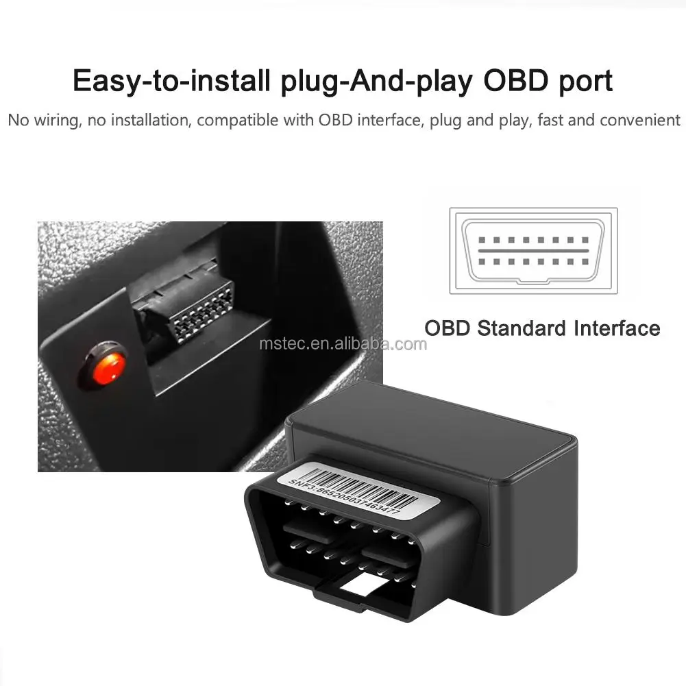 OBD 2 GPS Tracker For Car 2G 4G OBD GPS Tracking Device And Software Truck Vehicle Tracking Anti-theft Locator