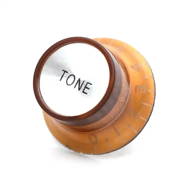 Online selling reflector guitar knob hat style speed knob Volume/ Tone control guitar knob
