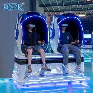 2 Seats Roller Coast Simulator Vr Egg Chair 9d Egg Vr Cinema for Amusement Park