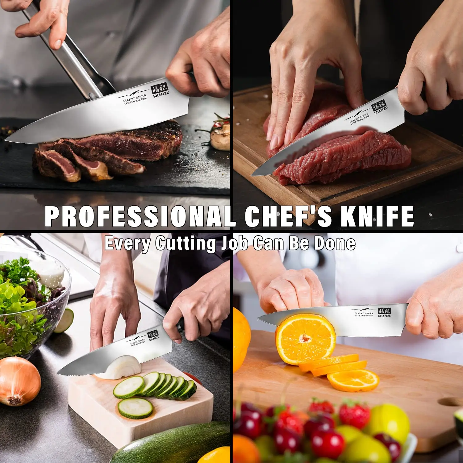 High Quality Kitchen Knives Professional Japanese Stainless Steel