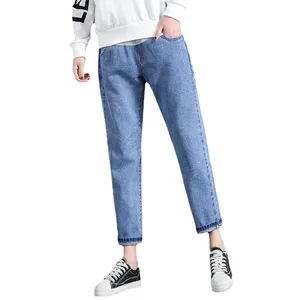 Maternity Pants Soft and Comfortable M-4XL + Size Loose Jeans Fabric Stretch Can Be Pulled up