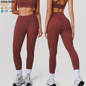 XW-LD0026-1 High Waist Peach Shaped Buttock Reduction Breathable Quick Dry Fitness Outdoor Running Activewear Gym Leggings