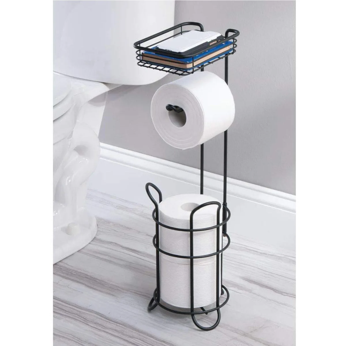 Saige Hot Sale ABS Plastic Toilet Paper Towel Dispenser with Phone Shelf -  China Roll Paper Holder, Tissue Paper Holder