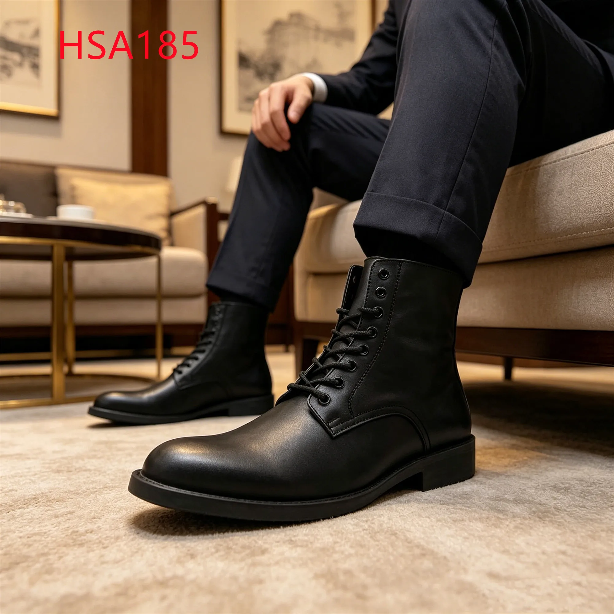 LXG, Scarpe da ufficio di qualità, alla moda sul mercato europeo, altezza media, adatte all’ambiente di lavoro, aspetto più elegante e facile da mantenere HSA185