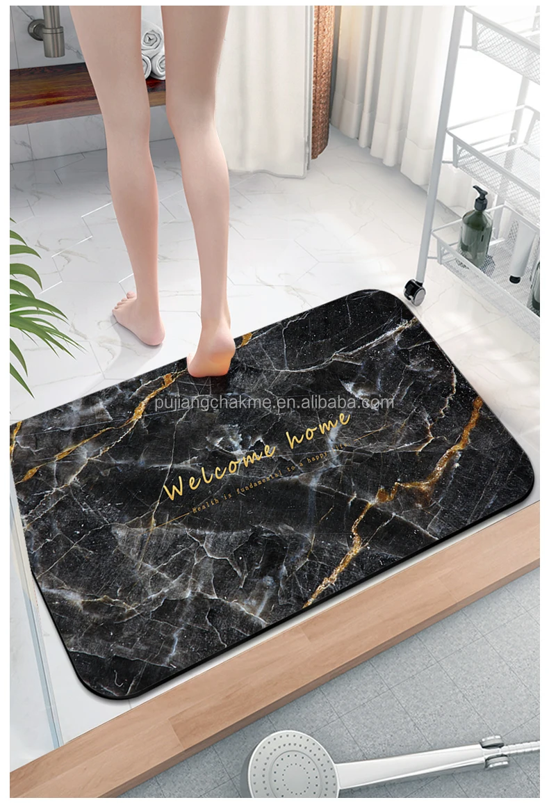 (chakme) Diatom Bath Mats Mud Absorbent Mats U Shape Bathroom Mat Buy