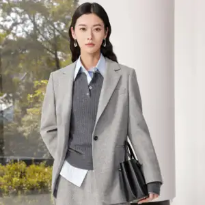 HARCHOY Factory Custom Wholesale Women's Winter Wool Suits - Thick Warm Pants Set For Months