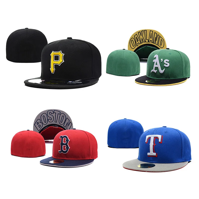 Wholesale In Stock Custom 6 Panel 3d Embroidery Gorras Flat Brim