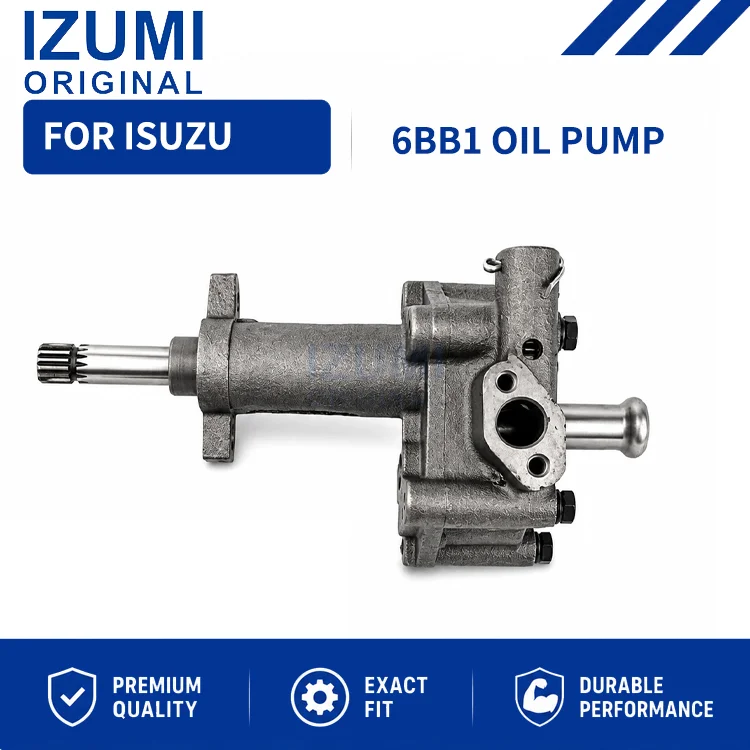 IZUMI ORIGINAL 6BB1 1-13100-204-0 1-13100-208-0 Oil Pump diesel engine parts for Isuzu Trucks Buses Excavators Cranes