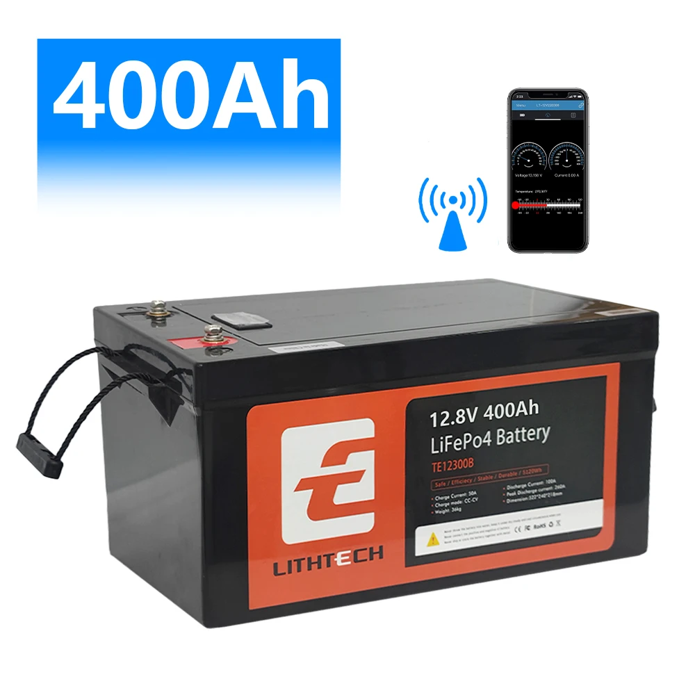 APP Control 4G BMS LiFePO4 Battery 12v 24v 36v 48v 50ah 100ah 120ah 150ah 200ah 250ah 300ah Deep Cycle Lithium Ion Battery