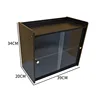 Sliding door shelf, 3 layers, 40