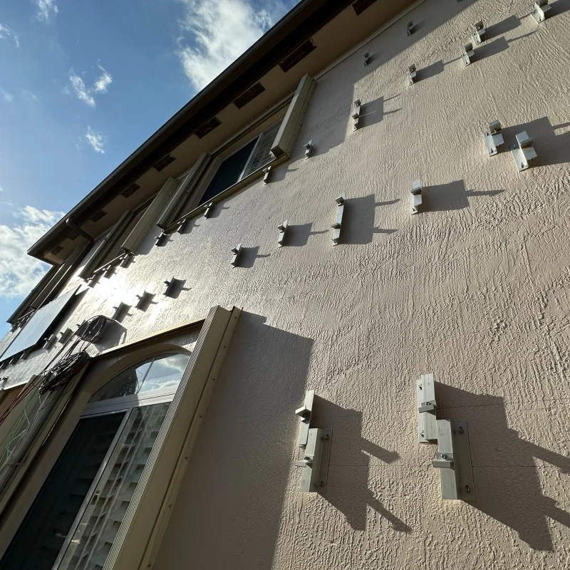 Suport pentru panouri pereți, suport de fixare solar pentru pereți exteriori, kit solar pentru balcoane cu rame