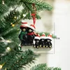 5 black bears - resin small ornaments