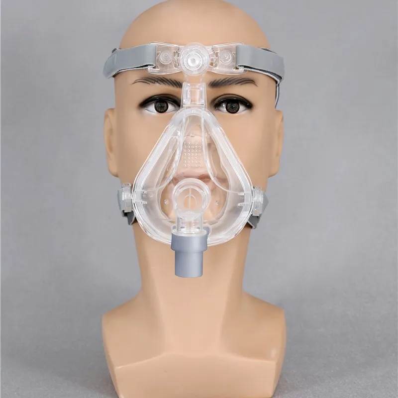 Респиратор Bipap Cpap с полным покрытием маска для лица от храпа больничной