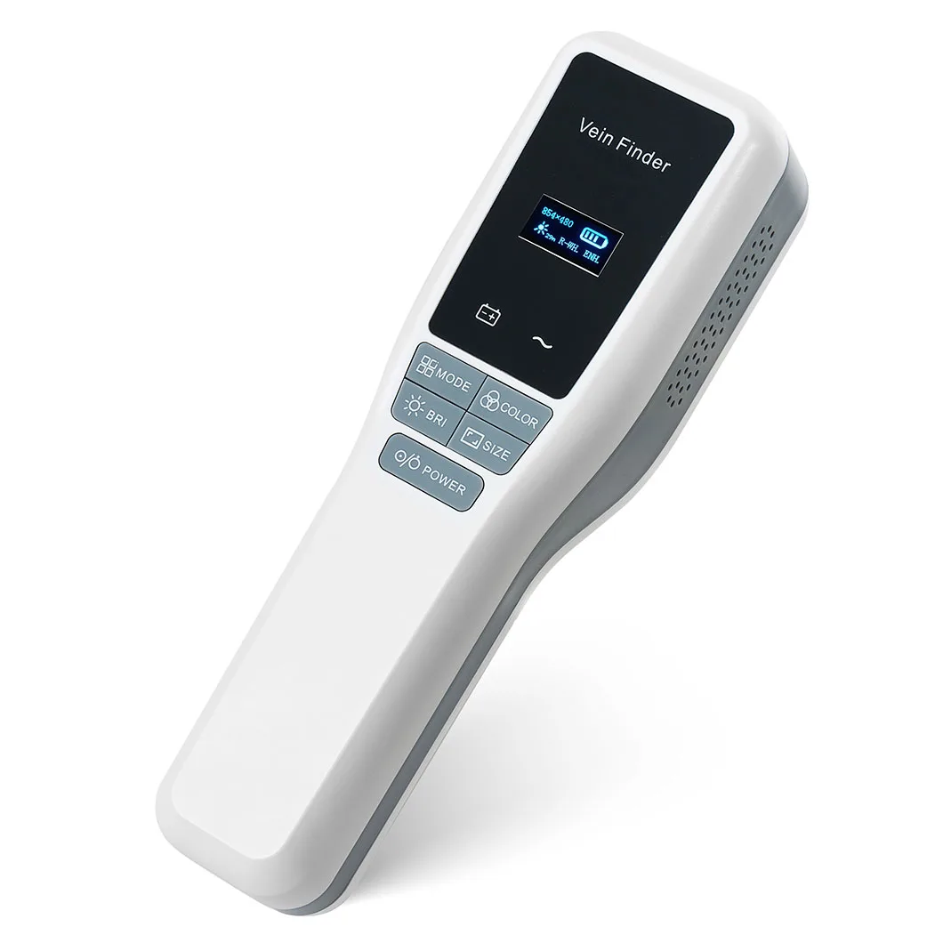 HF-410A Medical High Resolution Multiple Colors Display Handheld Portable Vein Finder Illuminator