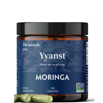 OEM/ODM Immune Support Organic Moringa Capsules Boost Energy Metabolism Promote Detoxification Moringa Capsules