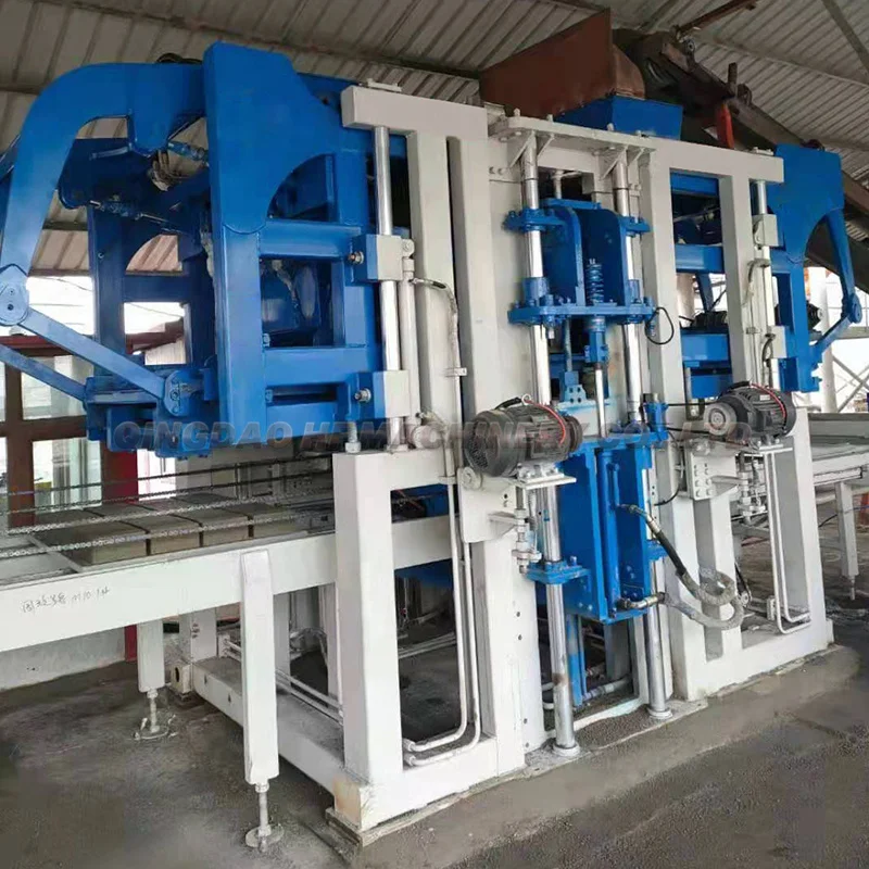 M8 Japanese Tiger Automatic Mold Vibration Concrete Paving Brick Block Making Machine for Sale