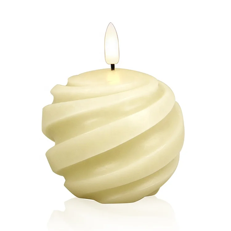 Wholesale Home Decorative Real Wax Yellow Electric Flickering Flameless