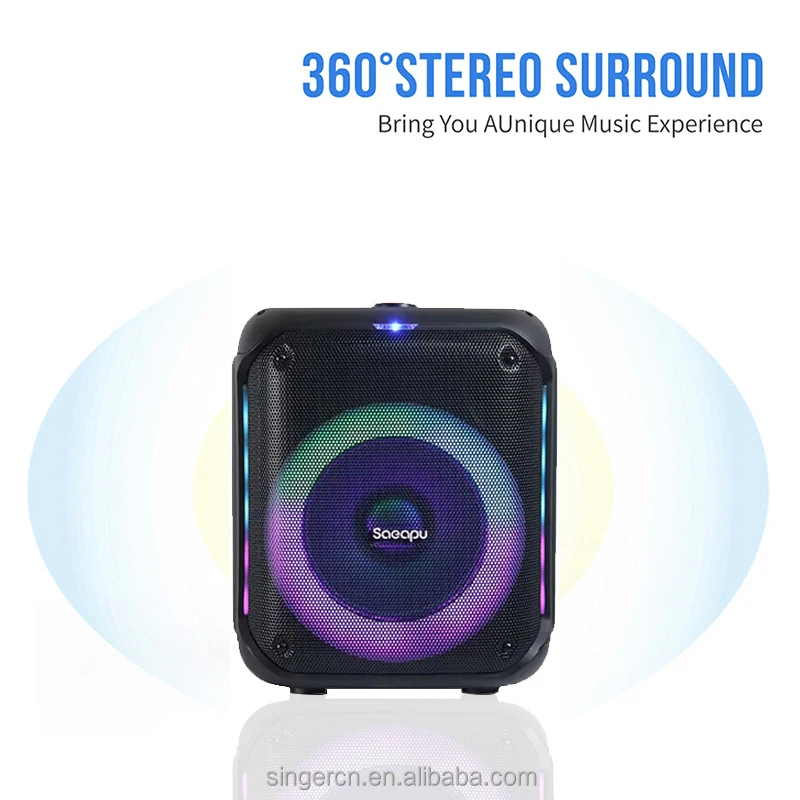 TTD-K8 Inch Wireless Powered Woofer Speaker for Outdoor