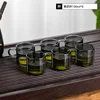 Black-handled cups, 100ml x 6