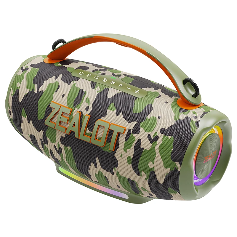 ZEALOT 100W ポータブルワイヤレススピーカー24000mAh Zealot S167 100W ポータブルBluetoothスピーカー 24000mAh 防水 RGBライト