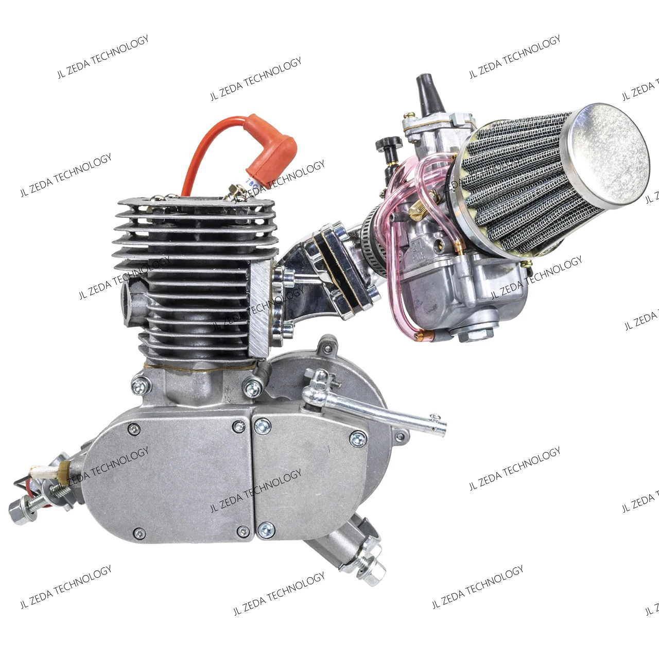 ZEDA DIO Cylinder with DIO Reed Valve and OKO Carb Petrol Bicycle Motor 2 Stroke 100cc Bike Engine