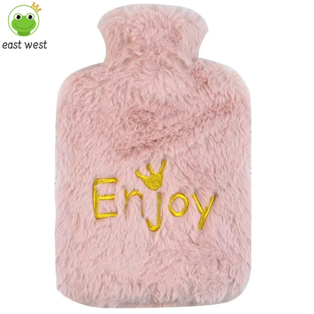 MADE in CHINA Kina Fabrik Hot Water Bottle, Hand Warmer,  Kapacitet 2 L, Material Ylle,  Varmvattenflaska Med Cover