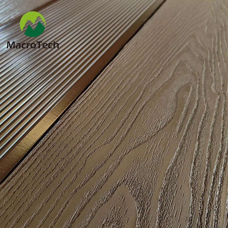 Surface deep embossing deck wpc wood plastic composite floor deck Wholesale