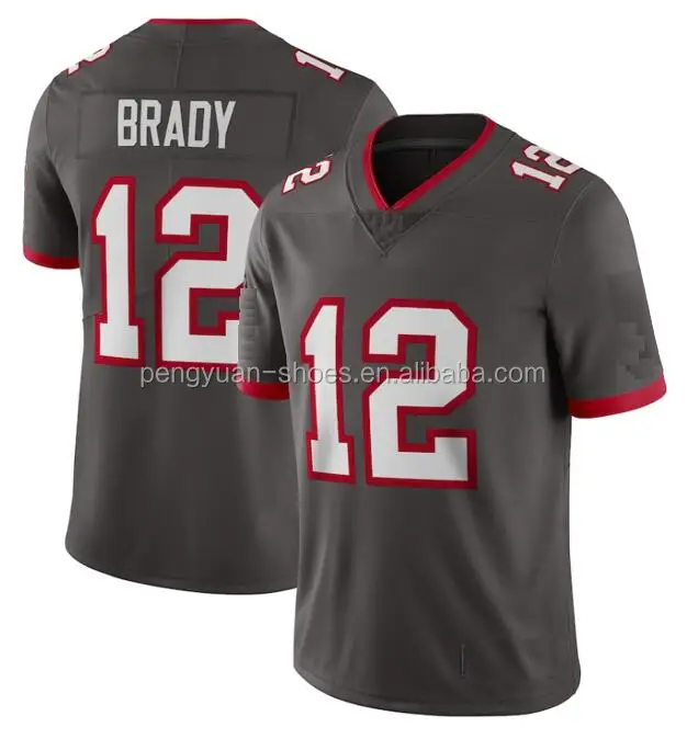 Wholesale Best Quality #10 Tom Brady #12 Tom Brady Stitched American  Football Jersey From m.