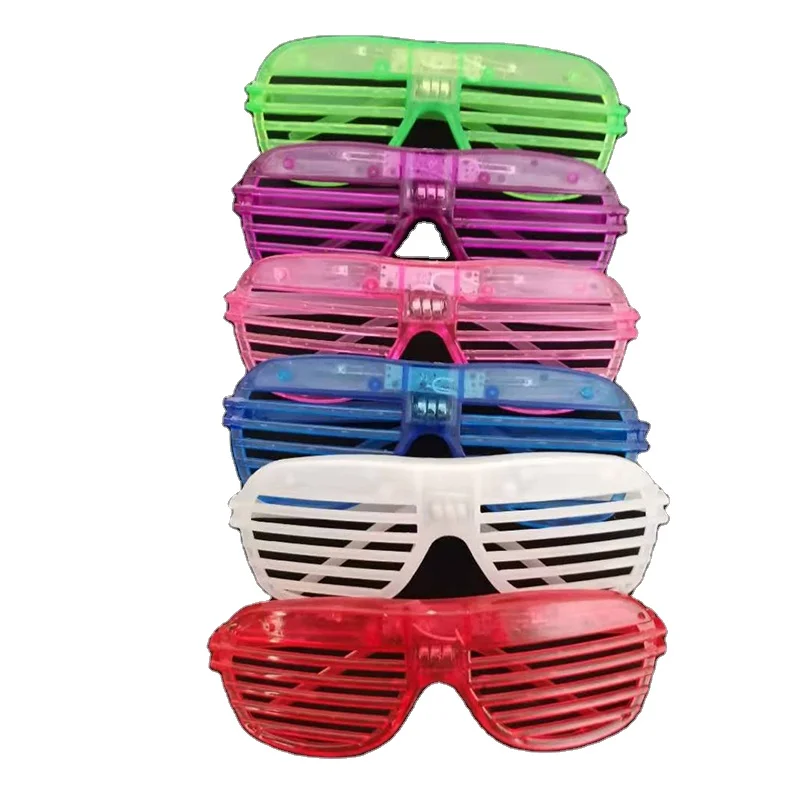 Gafas De Sol Que Brillan En La Oscuridad,Luz Verde,Led - Buy Luz Led Gafas  De Navidad Para Divertido,De Plástico De Luz Intermitente Led Gafas,Luz  Cura Gafas De Protección Product on Alibaba.com