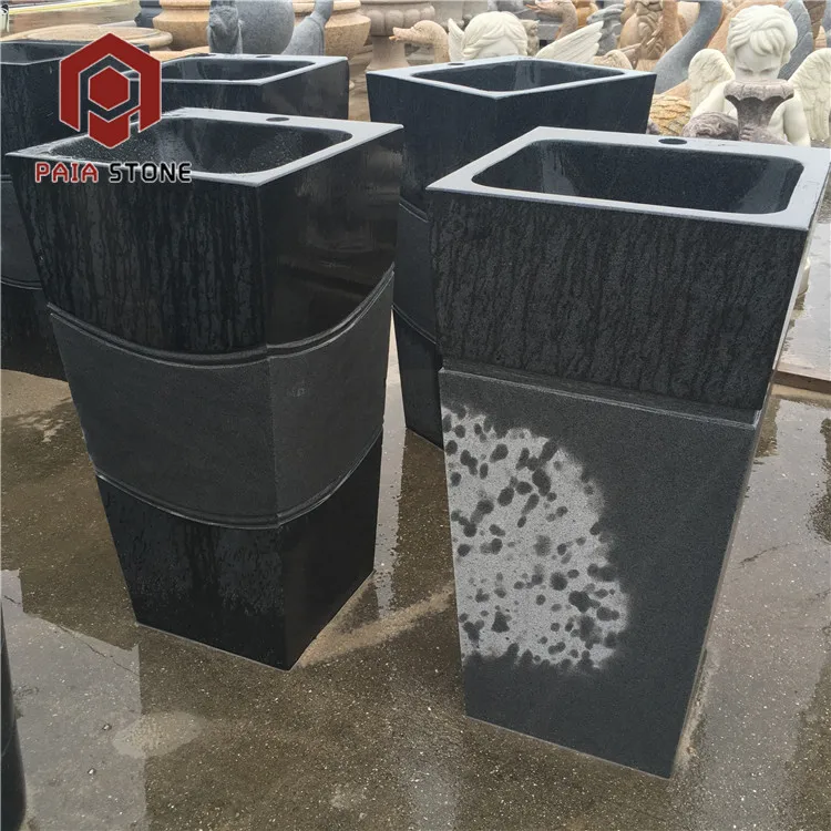 product outdoor natural granite stone pedestal sink bathroom countertop-1