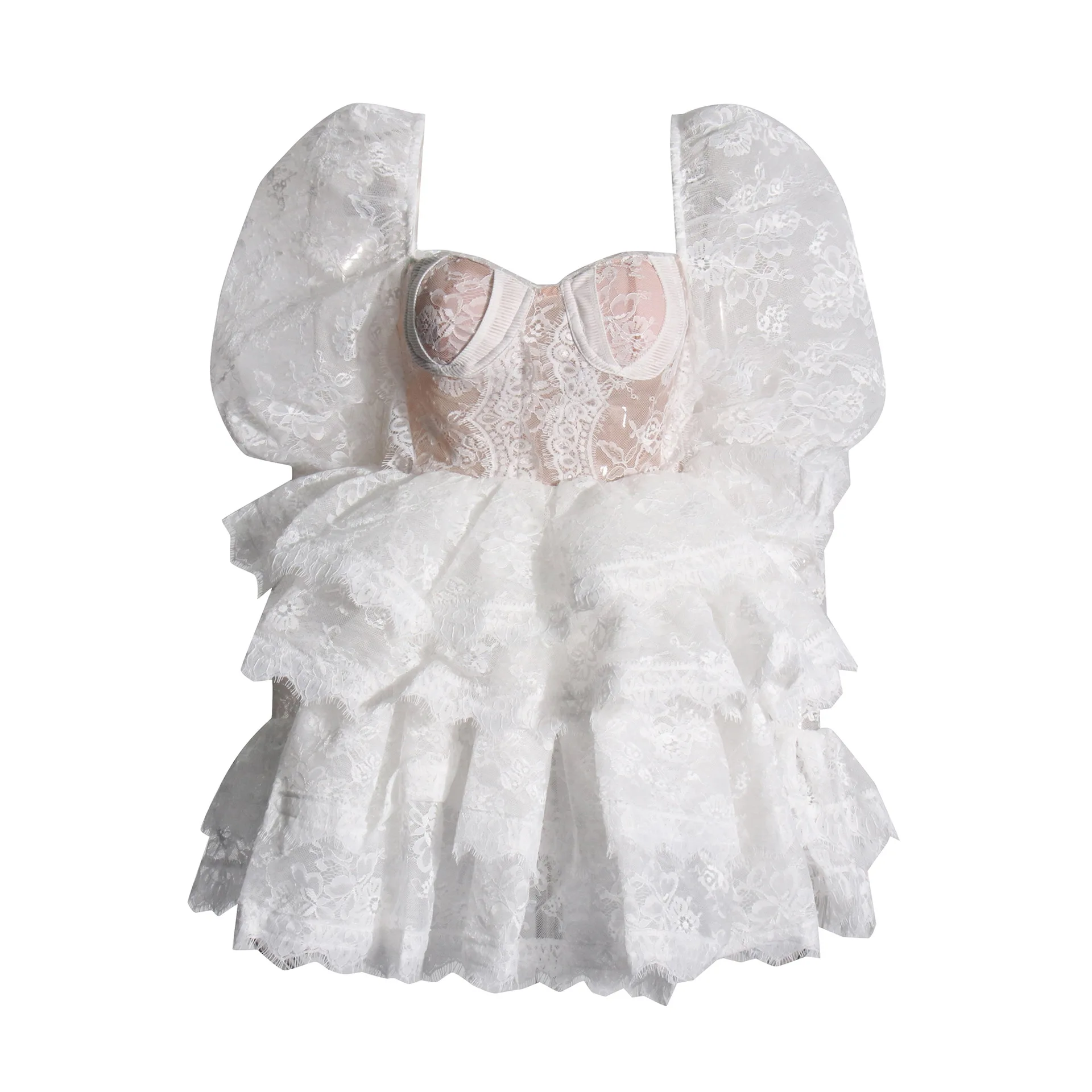 ★韓国人気★elfelfelfarchives DTP BALLET LONG SLEEVE CORSET Shop Our 2024 Long Puff Sleeve Corset Top Dress Collection
