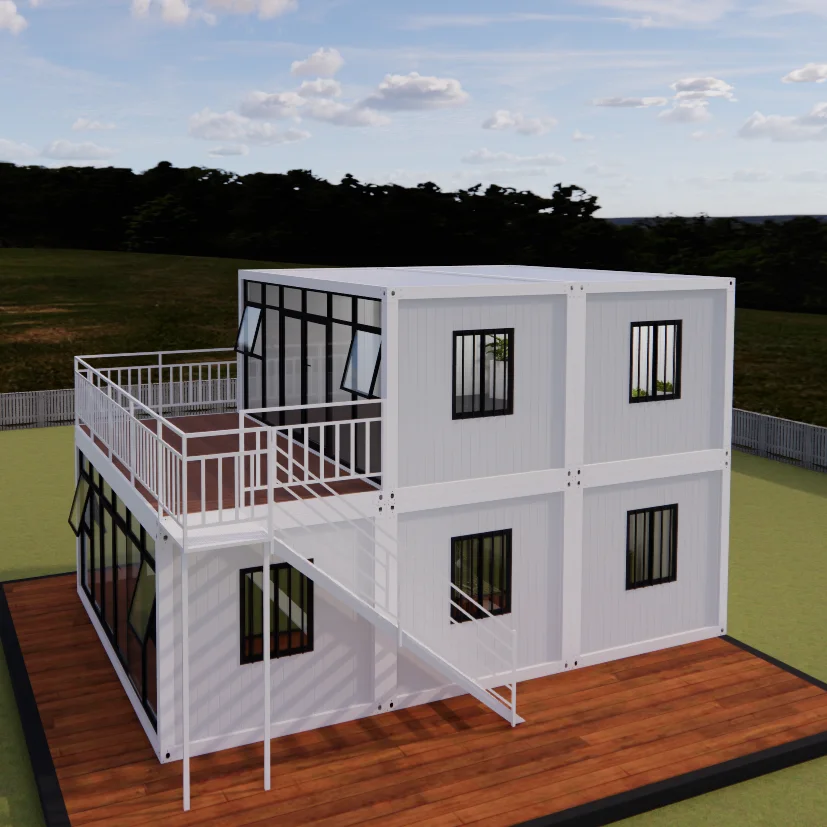 Складной, экологичный, практичный, прочный материал, Casas Prefabricadas, плоский пакет, складной контейнерный дом по выгодной цене