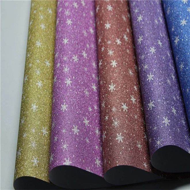 Gift Packing Glitter Wrapping Paper Roll
