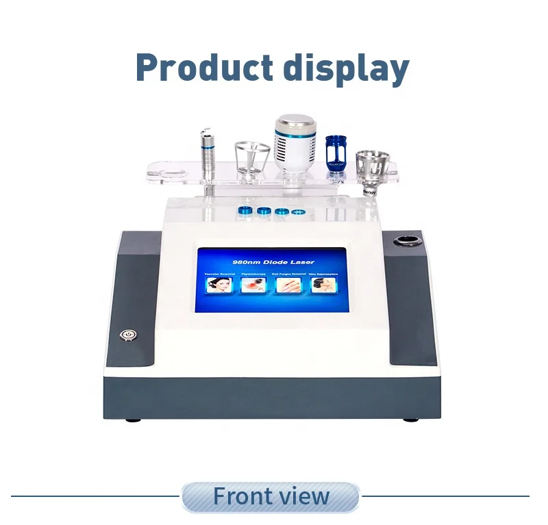 Professional 980nm Diode Laser 5-in-1 Multifunction System with Ice Compress Hammer